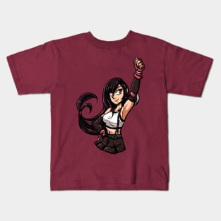 Tifa Lockhart Kids T-Shirt